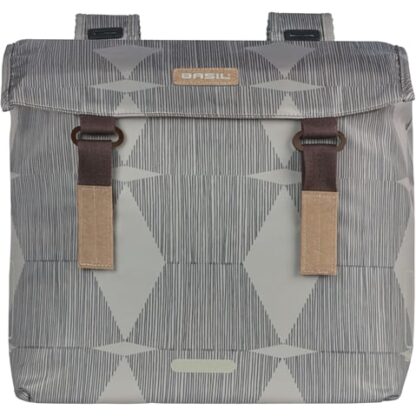 Basil TAS BAS DUBBEL ELEGANCE UB Chateau Taupe - Afbeelding 6