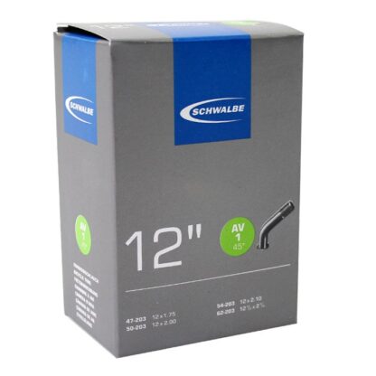 Schwalbe BIB 12.5X21/4-175 SC AV SCHUIN 45?? AV1 Zwart