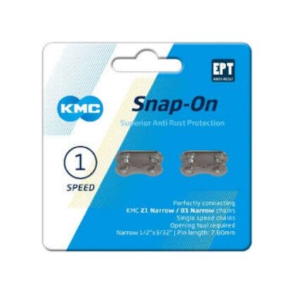 Kmc KETT VERB SCH 1V NARROW EPT SNAP ON KRT A 2 Zilver