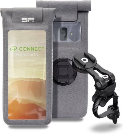 Sp Connect TELEFOONHOUDER SP BIKE BUNDLE II UNIV CASE M GRY Grijs