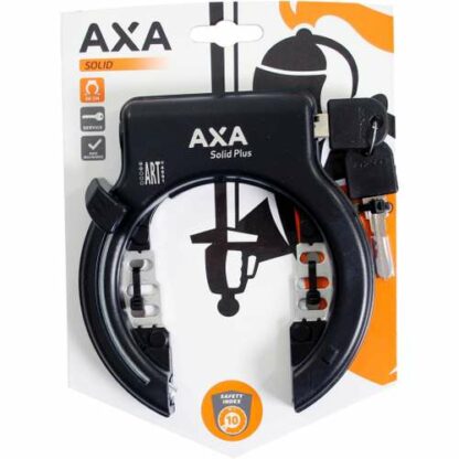Axa SLOT RING SOLID PLUS Zwart - Afbeelding 4