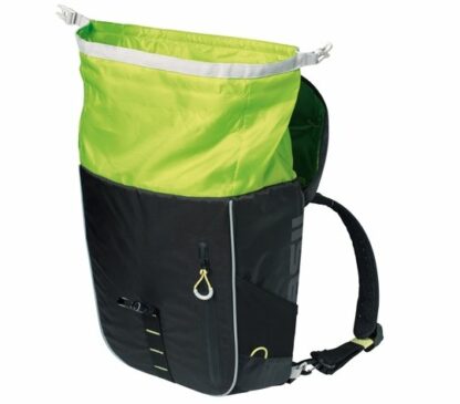 Basil TAS BAS MILES DAYPACK ENKEL ZW Black Lime - Afbeelding 6