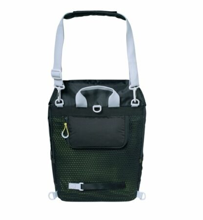 Basil TAS BAS MILES DAYPACK ENKEL ZW Black Lime - Afbeelding 5