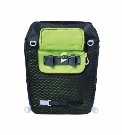 Basil TAS BAS MILES DAYPACK ENKEL ZW Black Lime - Afbeelding 4