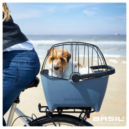 Basil MANDD BAS BUDDY SPACE FRAME DRAADKOEPEL ZW Zwart - Afbeelding 3