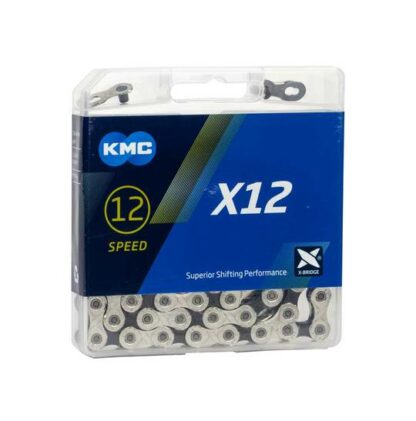 Kmc KETTING 12V 11/128 X12 ZI/ZW Zilver/Zwart - Afbeelding 3