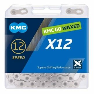 Kmc KETTING 12V 11/128 X12 WAXED 126 ZI Zilver