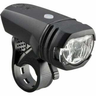 Axa KOPLAMP GREENLINE 50 USB ZW Zwart