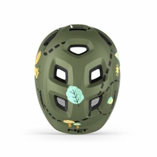 Met VALHELM HOORAY GREEN FOREST XS/S Green Forrest