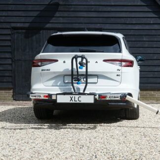 Xlc FIETSDRAGER AZURA EASY WT LED 2F FRAME Zwart/Zilver