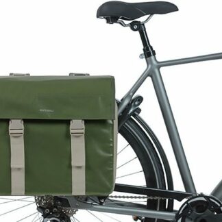Basil TAS BAS DUBBEL URBAN LOAD GR/BE 48-53L Moss Green/Sand