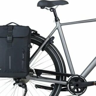 Basil TAS BAS MOVE DUBBEL MIK ZW 30L Zwart