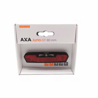 Axa ACHTERLICHT JUNO BATTERY AUTO OFF LED ZW Zwart