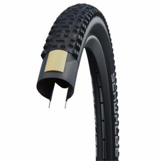 Schwalbe BUB 26X210 SC RAPID ROB KG ZW Zwart