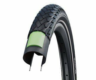 Schwalbe BUB 28X11/16 SC R MARATHON AEP GG ZW Zwart