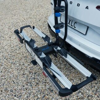 Xlc FIETSDRAGER AZURA XTRA WT LED 2F FRAME Zwart/Zilver