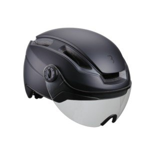 BBB BHE-56F Helm Indra Faceshield Transparent Lens Mat Zwart