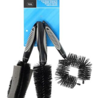 Xlc GRS BORSTELSET 3DLG Zwart/Grijs