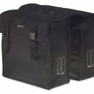 Basil TAS BAS DUBBEL MARA XL 35L Zwart