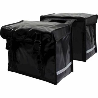 New Looxs TAS BISONYL DUBBEL LARGE Zwart