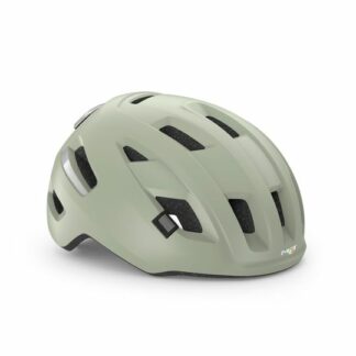 Met Fietshelm E-Mob Moss Gray