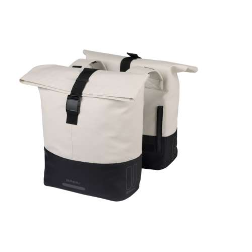 Basil TAS BAS COVE DUBBEL WI/ZW Off White/Black