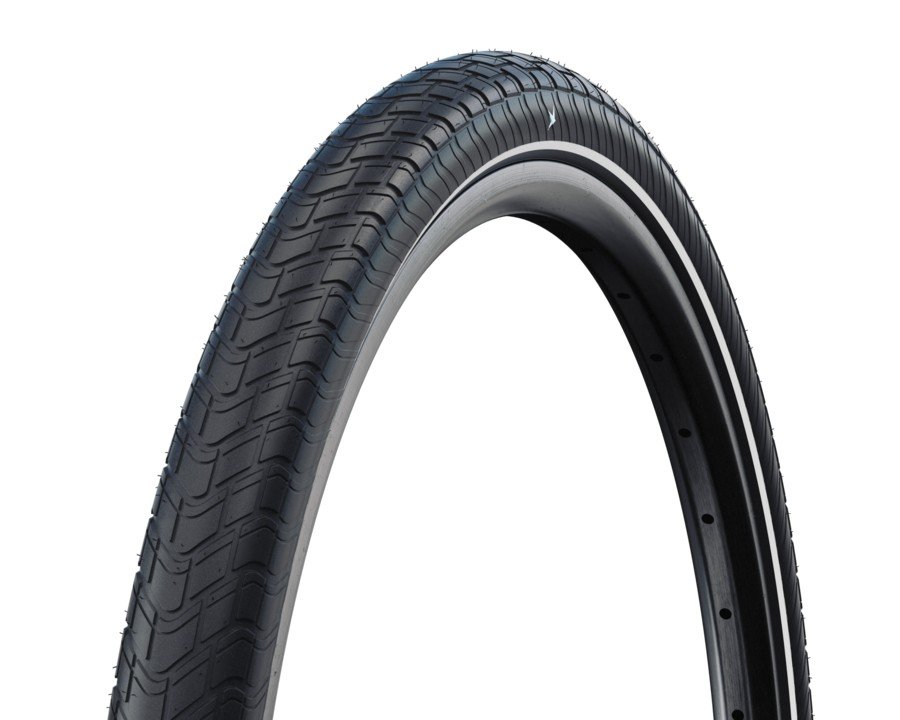 Schwalbe BUB 20X200 SC R MOTION BIG APPLE ARG ZW Zwart