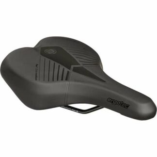Ergotec zadel ES Comfort L soft Zwart